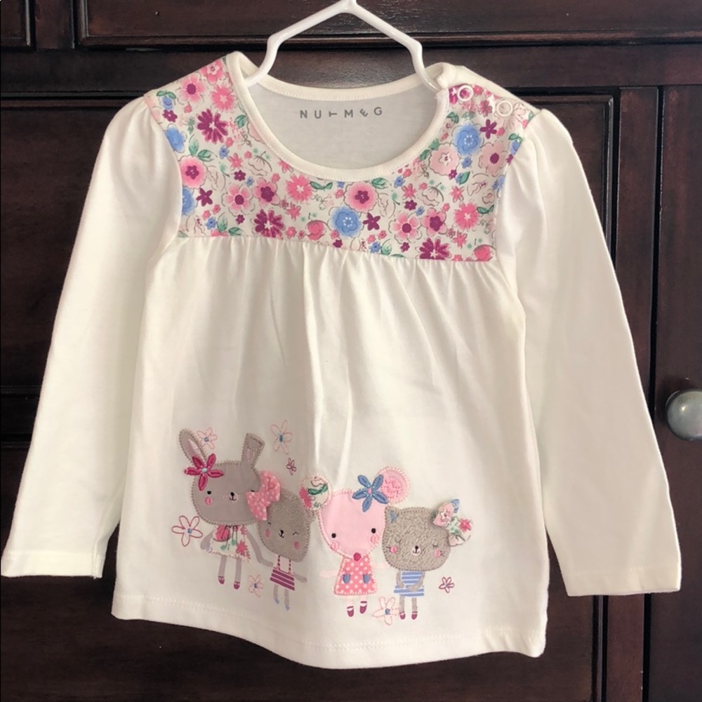 Girls long sleeved tee